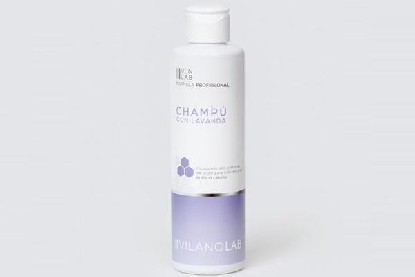 Champú tras trasplante capilar - Champú post implante capilar de VilanoLabs, uno de los más recomendados por las mejores clínicas injerto capilar Madrid